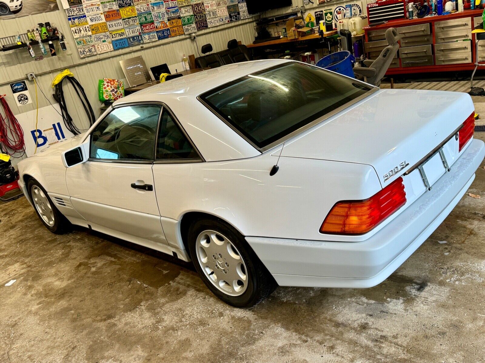 Mercedes-Benz-500-Series-Cabriolet-1991-White-Blue-16951-3