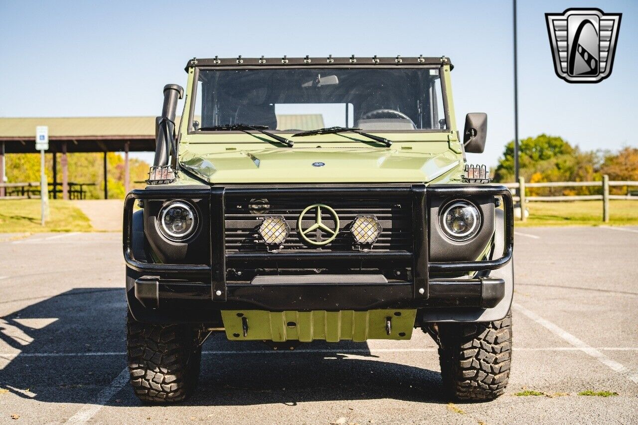 Mercedes-Benz-G-Class-Cabriolet-1990-Green-Black-3281-9