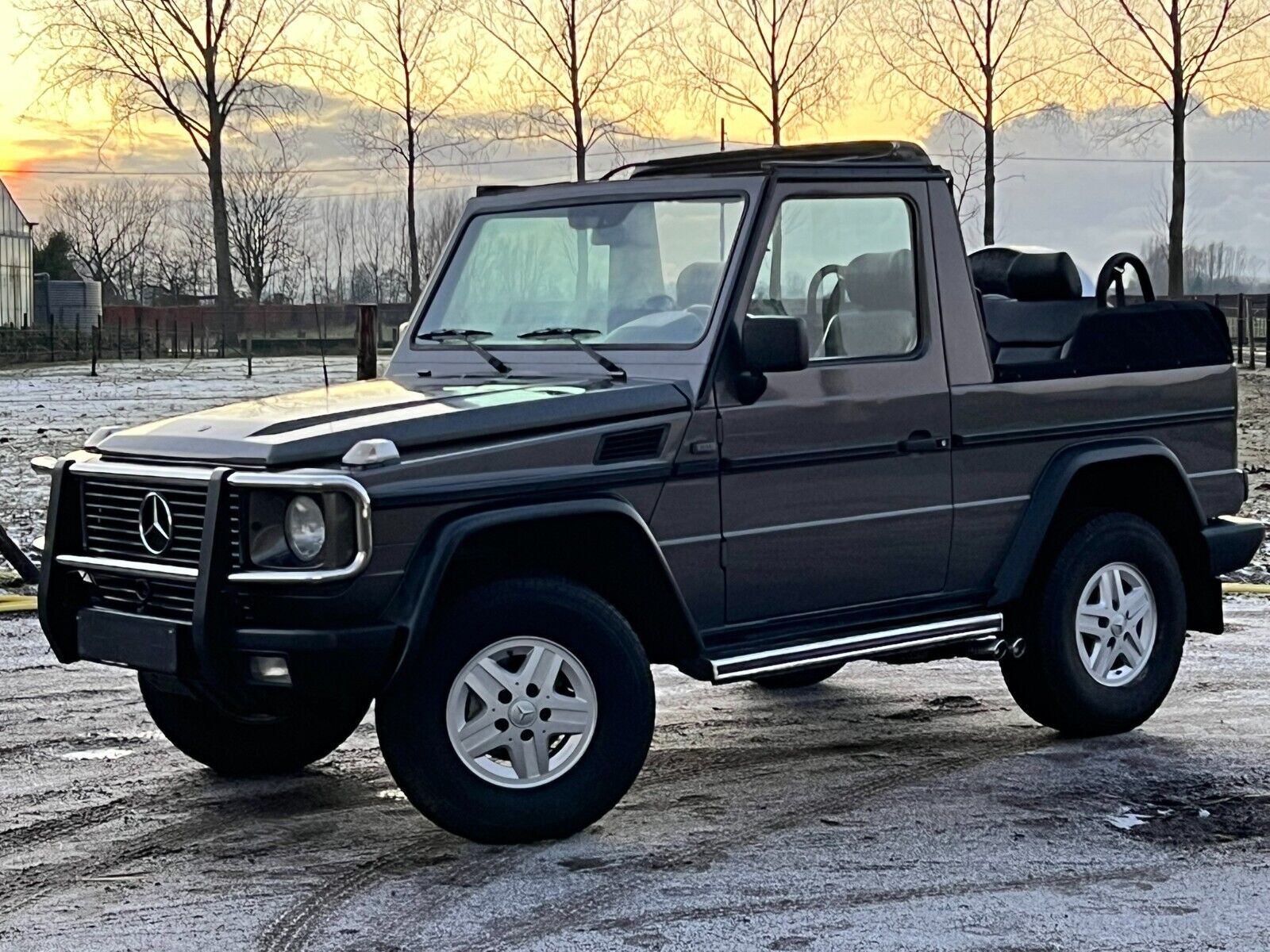 Mercedes-Benz-G-Class-Cabriolet-1991-Gray-Black-253594-5