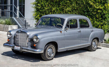 Mercedes-Benz-Ponton-190B-1961-Gray-Other-Color-0-8