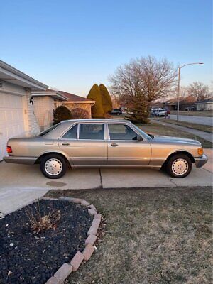 Mercedes-Benz-S-Class-Berline-1986-Gold-Black-164113-4