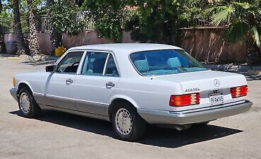 Mercedes-Benz-S-Class-Berline-1986-White-Gray-136731-10