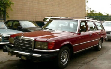 Mercedes-Benz-S-Class-Break-1978-Burgundy-Brown-139313-10