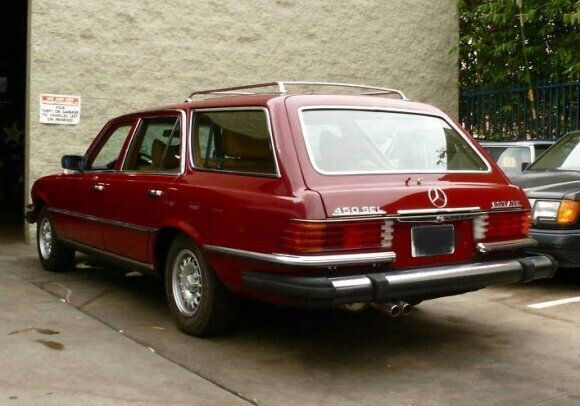 Mercedes-Benz-S-Class-Break-1978-Burgundy-Brown-139313-11