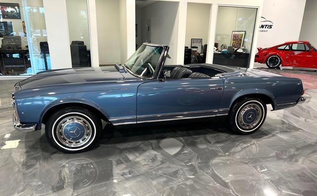 Mercedes-Benz-SL-Class-1969-Blue-Blue-50783-3