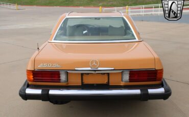 Mercedes-Benz-SL-Class-1975-Yellow-Tan-250737-5