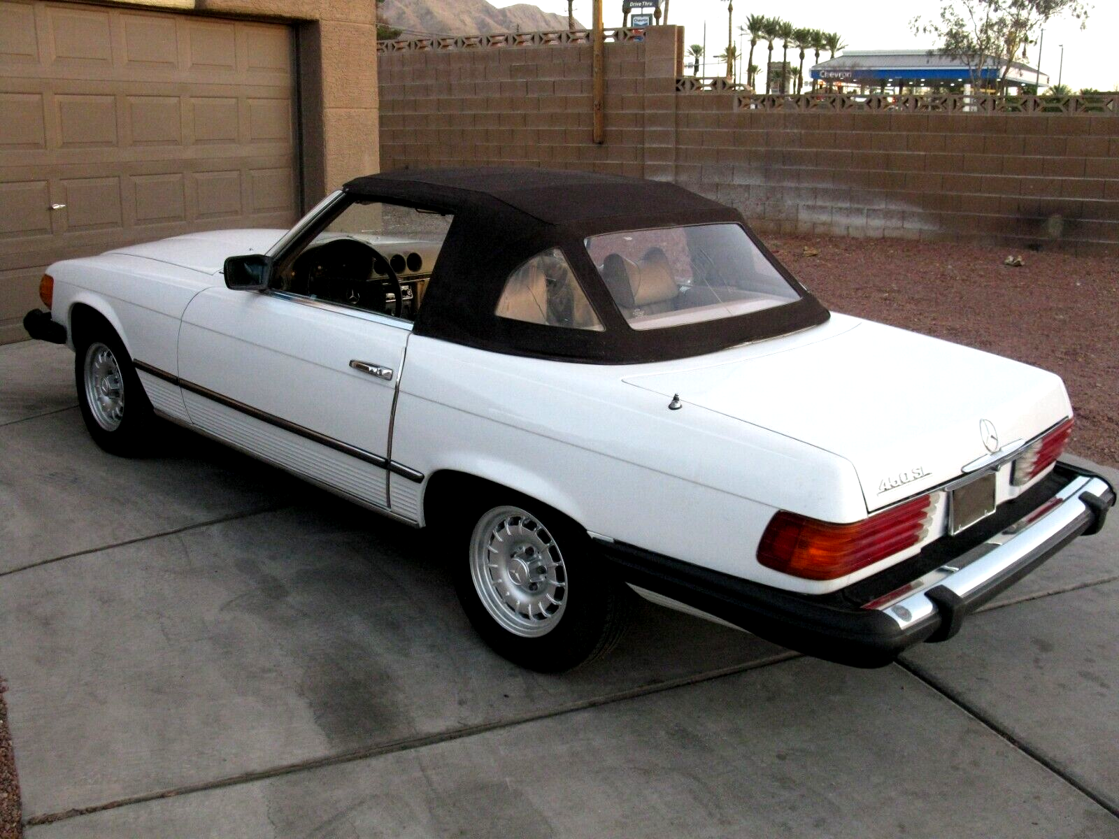 Mercedes-Benz-SL-Class-1976-CLASSIC-WHITE-RARE-PARCHMENT-ORIGINAL-94122-3