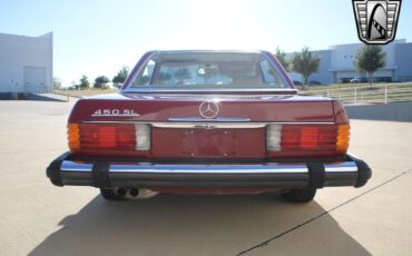 Mercedes-Benz-SL-Class-1977-Maroon-Tan-120656-4