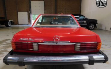 Mercedes-Benz-SL-Class-1977-Red-Tan-143938-3