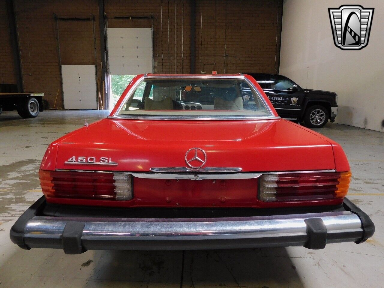 Mercedes-Benz-SL-Class-1977-Red-Tan-143938-3