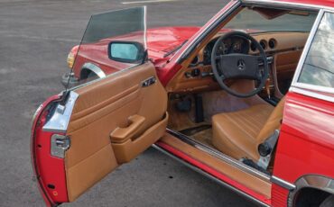 Mercedes-Benz-SL-Class-1978-Red-Tan-86036-10