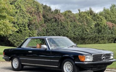 Mercedes-Benz-SL-Class-1980-Black-Tan-45050-14