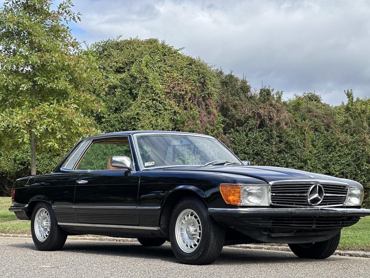 Mercedes-Benz-SL-Class-1980-Black-Tan-45050-27