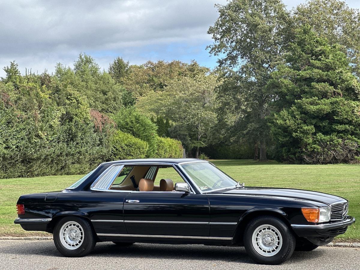 Mercedes-Benz-SL-Class-1980-Black-Tan-45050-28