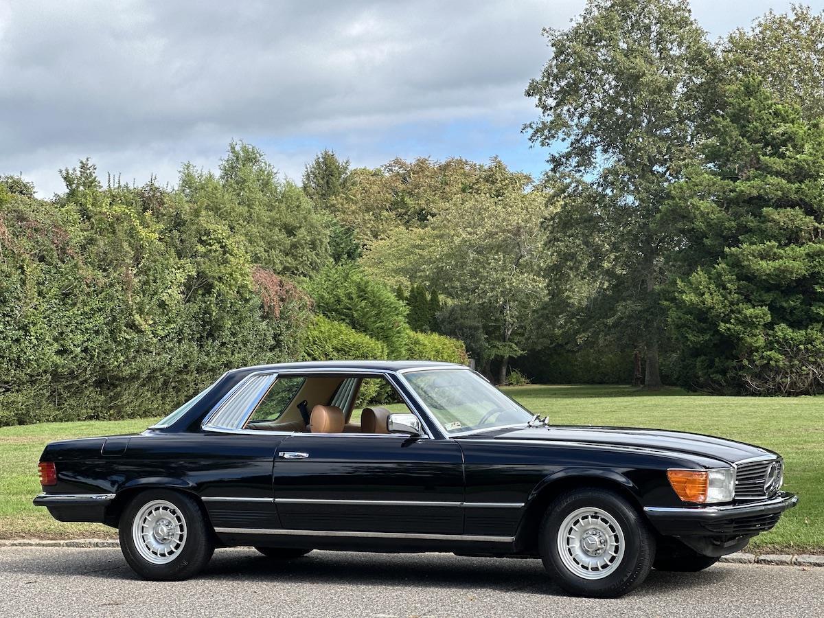 Mercedes-Benz-SL-Class-1980-Black-Tan-45050-29