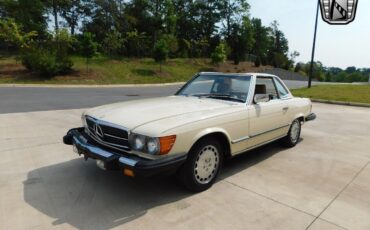 Mercedes-Benz-SL-Class-1983-Tan-Tan-278743-4