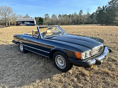 Mercedes-Benz-SL-Class-1984-Blue-193121-2