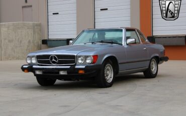 Mercedes-Benz-SL-Class-1984-Blue-Gray-192856-2