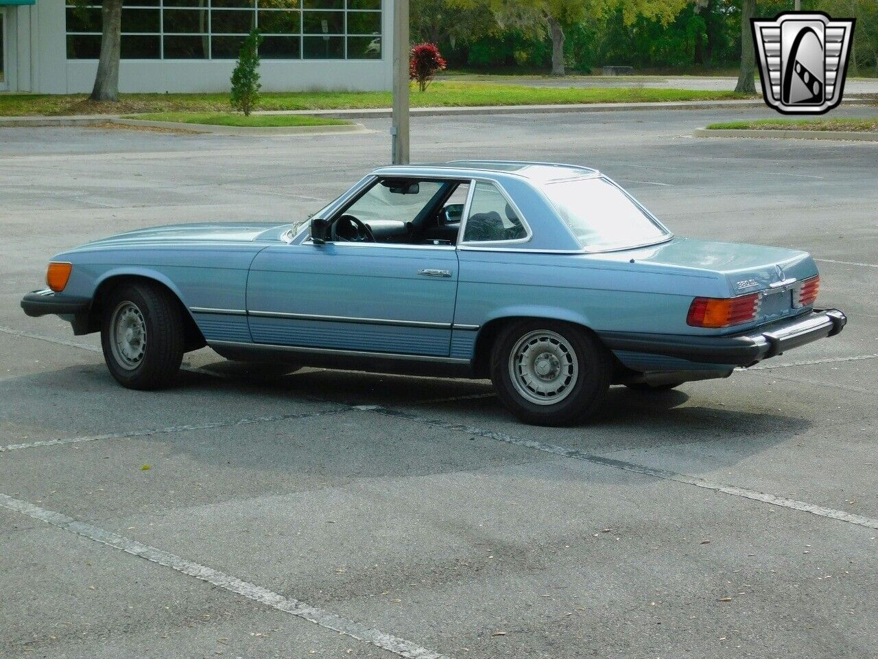 Mercedes-Benz-SL-Class-1985-Blue-Blue-90761-3