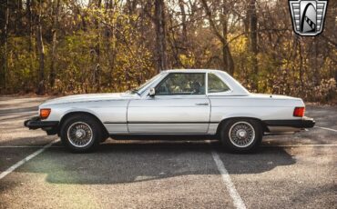 Mercedes-Benz-SL-Class-1985-Gray-Gray-152312-3