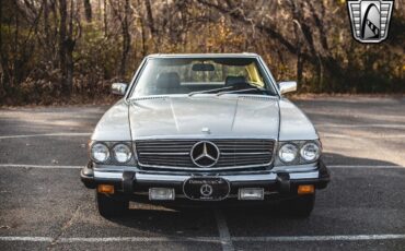 Mercedes-Benz-SL-Class-1985-Gray-Gray-152312-9