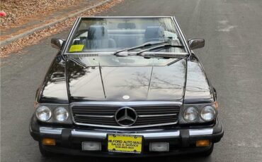 Mercedes-Benz-SL-Class-1987-Black-Gray-110290-1