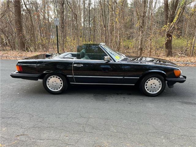 Mercedes-Benz-SL-Class-1987-Black-Gray-110290-10