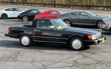 Mercedes-Benz-SL-Class-1987-Black-Gray-110290-15