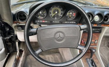 Mercedes-Benz-SL-Class-1987-Black-Gray-110290-20