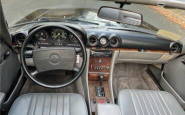 Mercedes-Benz-SL-Class-1987-Black-Gray-110290-22