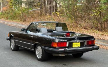 Mercedes-Benz-SL-Class-1987-Black-Gray-110290-9