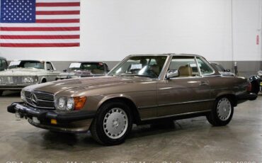 Mercedes-Benz-SL-Class-1987-Desert-Taupe-Metallic-Tan-136963-1