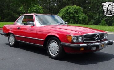 Mercedes-Benz-SL-Class-1987-Red-Black-268157-4