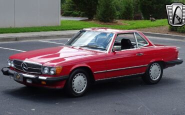 Mercedes-Benz-SL-Class-1987-Red-Black-268157-8