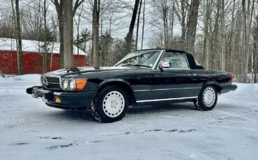 Mercedes-Benz-SL-Class-1989-Black-Gray-132459-10