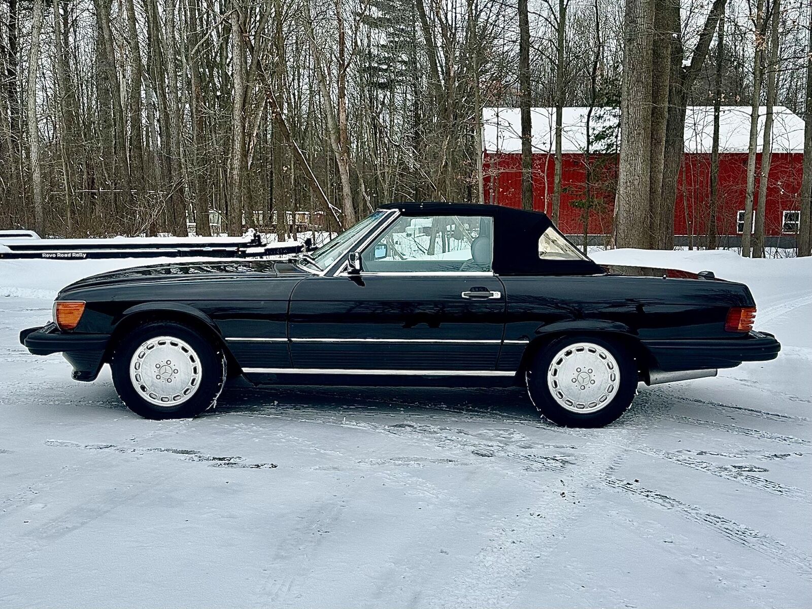 Mercedes-Benz-SL-Class-1989-Black-Gray-132459-11