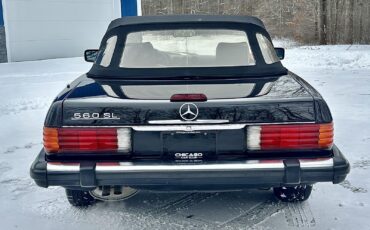 Mercedes-Benz-SL-Class-1989-Black-Gray-132459-12