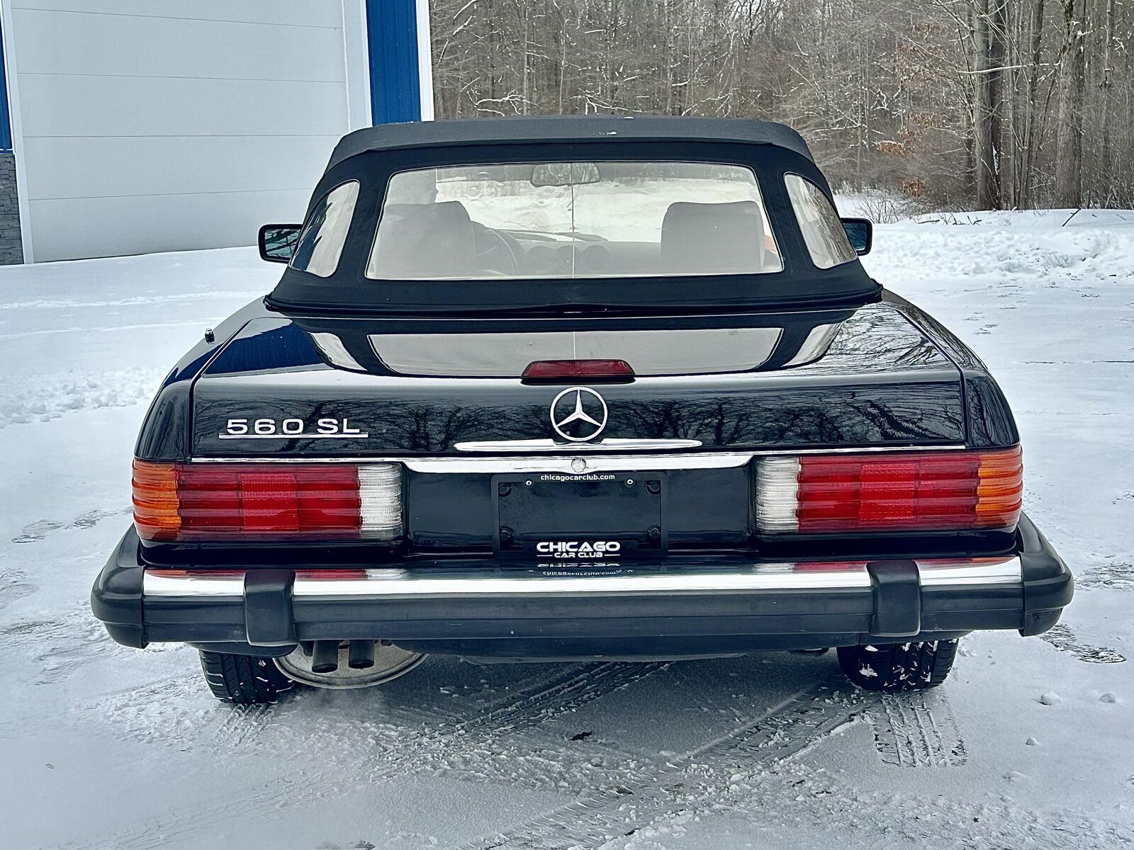 Mercedes-Benz-SL-Class-1989-Black-Gray-132459-12