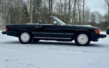 Mercedes-Benz-SL-Class-1989-Black-Gray-132459-16