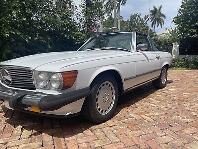 Mercedes-Benz-SL-Class-1989-White-107046-2