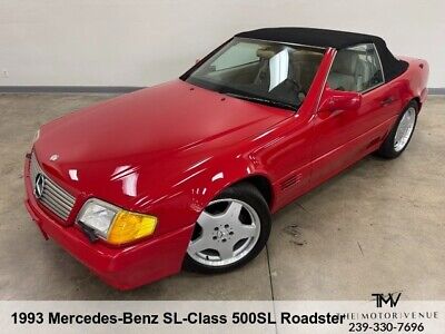 Mercedes-Benz-SL-Class-1993-Tan-84198-6