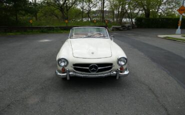 Mercedes-Benz-SL-Class-Cabriolet-1961-White-Brown-99999-1