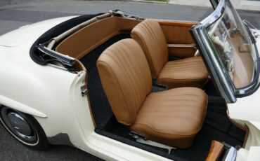 Mercedes-Benz-SL-Class-Cabriolet-1961-White-Brown-99999-18