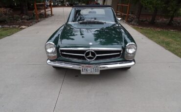 Mercedes-Benz-SL-Class-Cabriolet-1968-Green-Green-107554-4