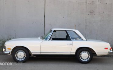 Mercedes-Benz-SL-Class-Cabriolet-1969-White-Green-135693-10