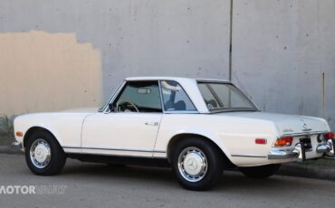 Mercedes-Benz-SL-Class-Cabriolet-1969-White-Green-135693-11