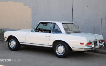 Mercedes-Benz-SL-Class-Cabriolet-1969-White-Green-135693-12