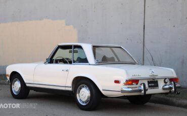 Mercedes-Benz-SL-Class-Cabriolet-1969-White-Green-135693-13