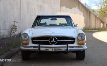 Mercedes-Benz-SL-Class-Cabriolet-1969-White-Green-135693-2