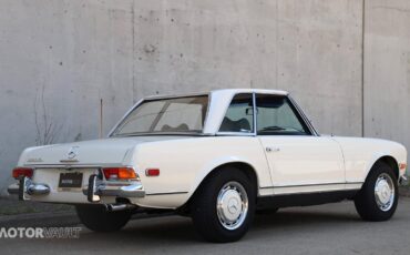 Mercedes-Benz-SL-Class-Cabriolet-1969-White-Green-135693-20